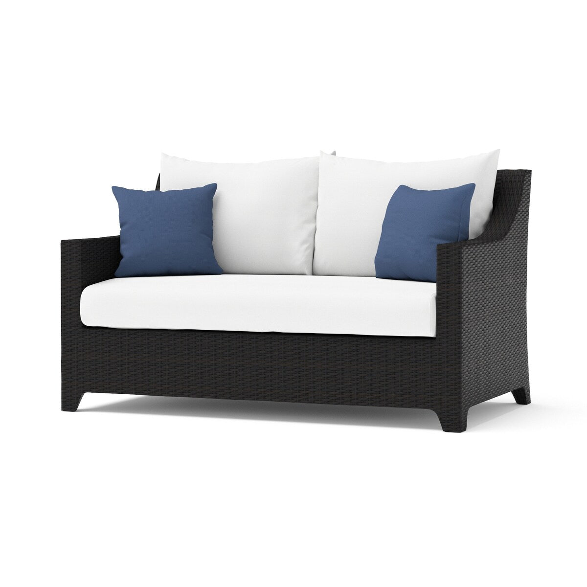 Deco 5 Piece Sunbrella Outdoor Patio Love & Motion Club Fire Set