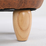 Decorative Animal Storage Stool for Kids, Brown Kids Footstool