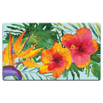 Decorative Anti-Fatigue Memory Foam Mats 30" x 20" - Tropical Paradise - 30" x 20"