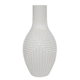 Sagebrook Home Ceramic Vase: Elevate Your Decor with Timeless Elegance, Ideal Centerpiece, Enhance Your Living Space Now