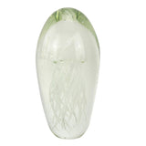 Decorative Crystal Jellyfish Egg with Weaving Tentacle,Green and Clear