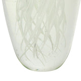 Decorative Crystal Jellyfish Egg with Weaving Tentacle,Green and Clear