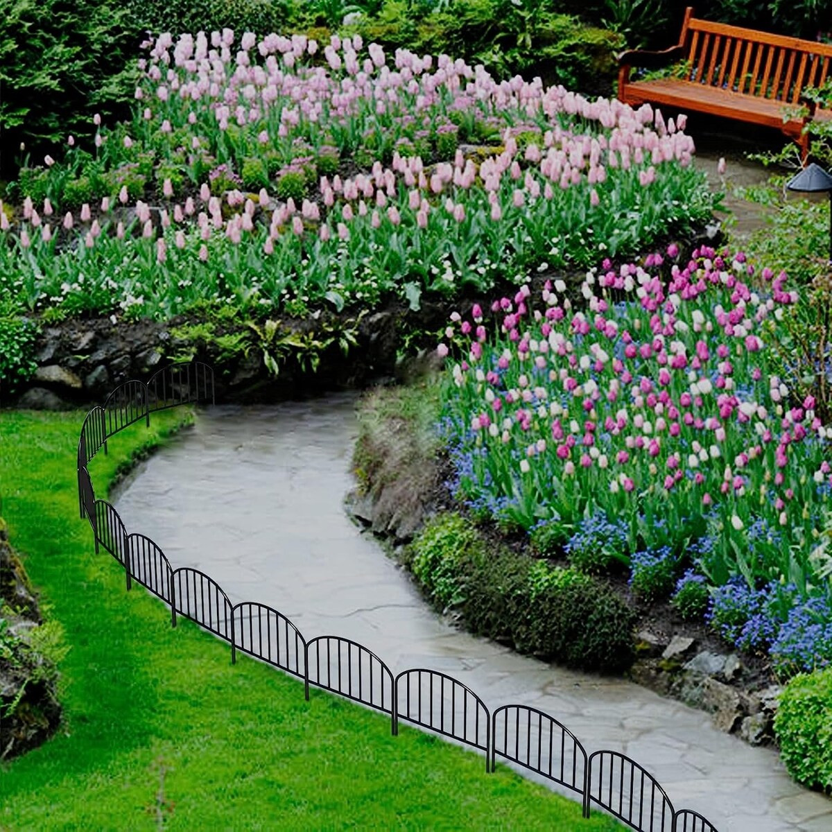 Decorative Garden Fence Panels No Dig Fencing