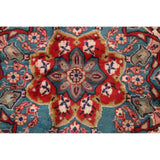 Decorative Geometric Ardebil Persian Area Rug Hand-Knotted Carpet - 3'4" x 5'11"