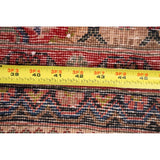 Decorative Geometric Ardebil Persian Area Rug Hand-Knotted Carpet - 3'4" x 5'11"