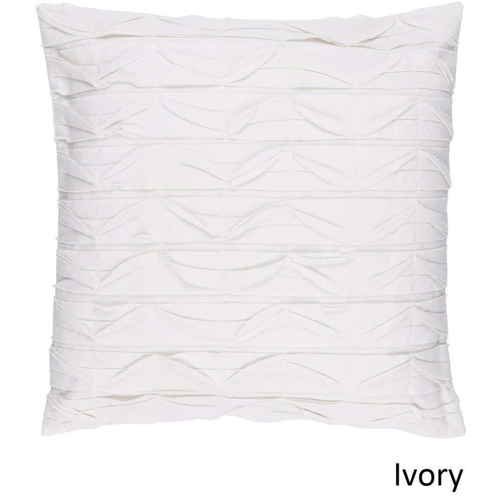 Decorative Gion 22-inch Poly or Feather Down Filled Pillow