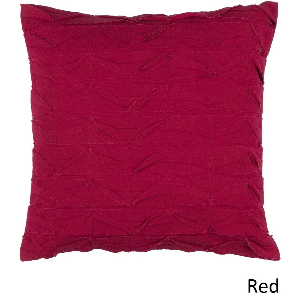 Decorative Gion 22-inch Poly or Feather Down Filled Pillow