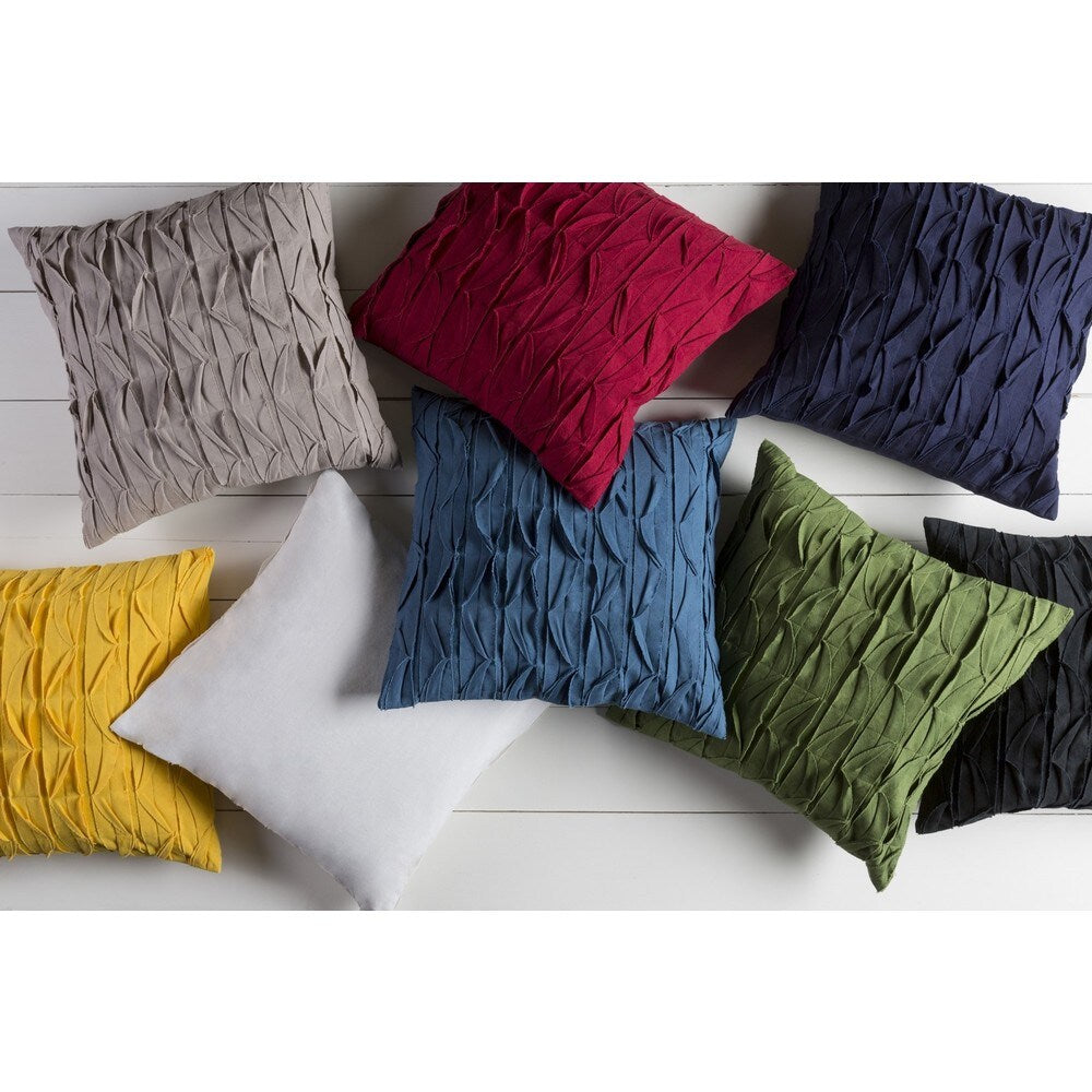 Decorative Gion 22-inch Poly or Feather Down Filled Pillow