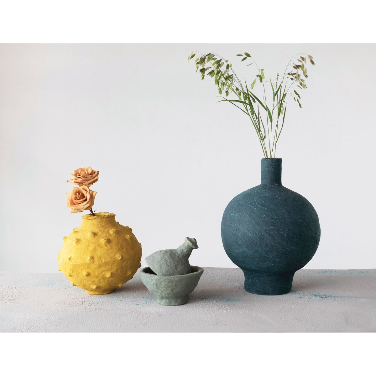 Decorative Handmade Paper Mache Vase