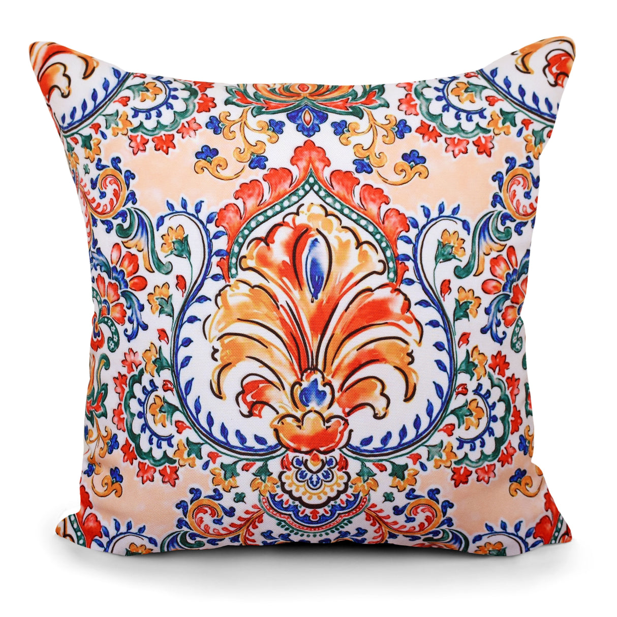 Decorative Indoor Outdoor Waterproof Throw Pillows 18x18 Inches with Inserts for Your Patio Furniture, Chairs, Indoor Décor