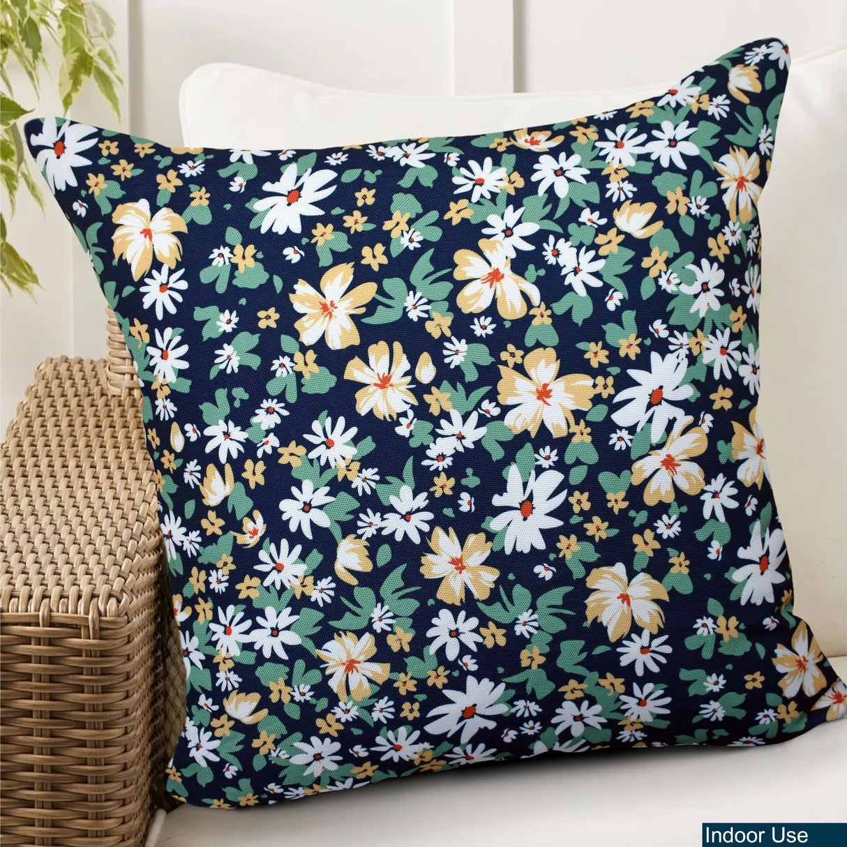 Decorative Indoor Outdoor Waterproof Throw Pillows 18x18 Inches with Inserts for Your Patio Furniture, Chairs, Indoor Décor
