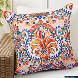 Decorative Indoor Outdoor Waterproof Throw Pillows 18x18 Inches with Inserts for Your Patio Furniture, Chairs, Indoor Décor