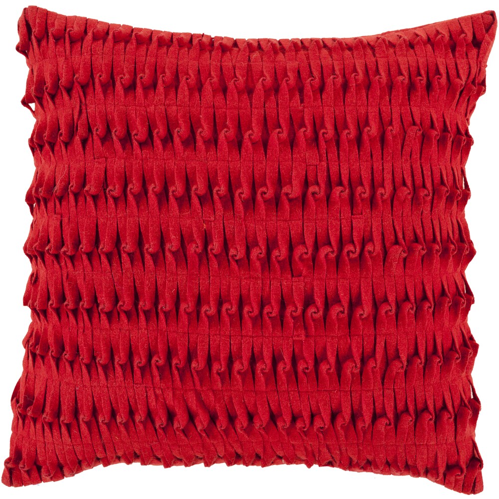 Decorative Lewis 20-inch Poly or Feather Down Filled Pillow