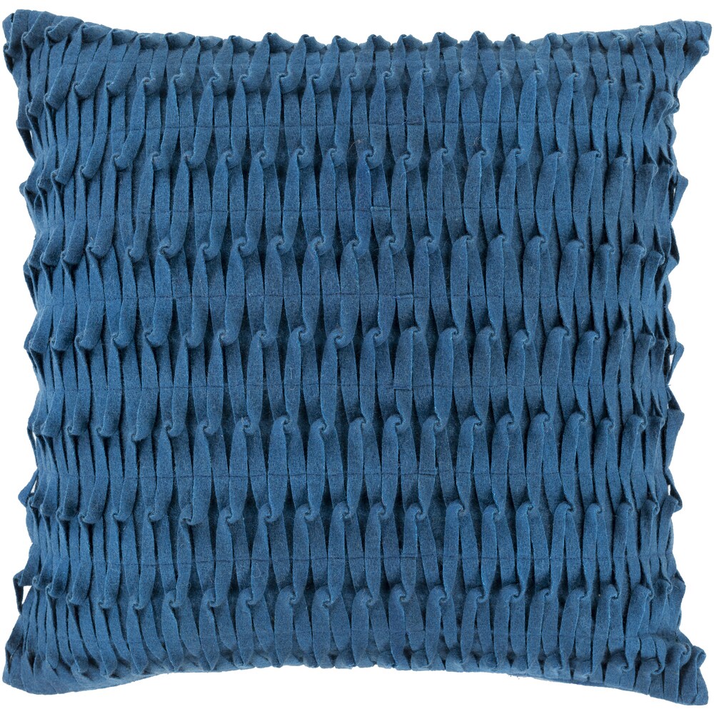 Decorative Lewis 20-inch Poly or Feather Down Filled Pillow