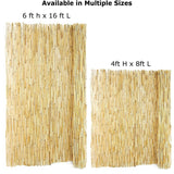 Decorative Reed Fence For Outdoor Garden And Backyard Privacy