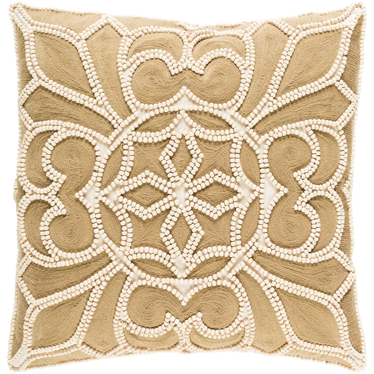 Decorative Soham Camel 22-inch Throw Pillow Cover