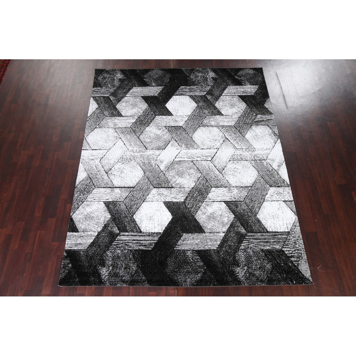 Decorative Trellis Turkish Transitional Oriental Rug Modern Carpet