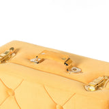Decorative Tufted Velvet Suitcase Treasure Chest Set of 2 - N/A