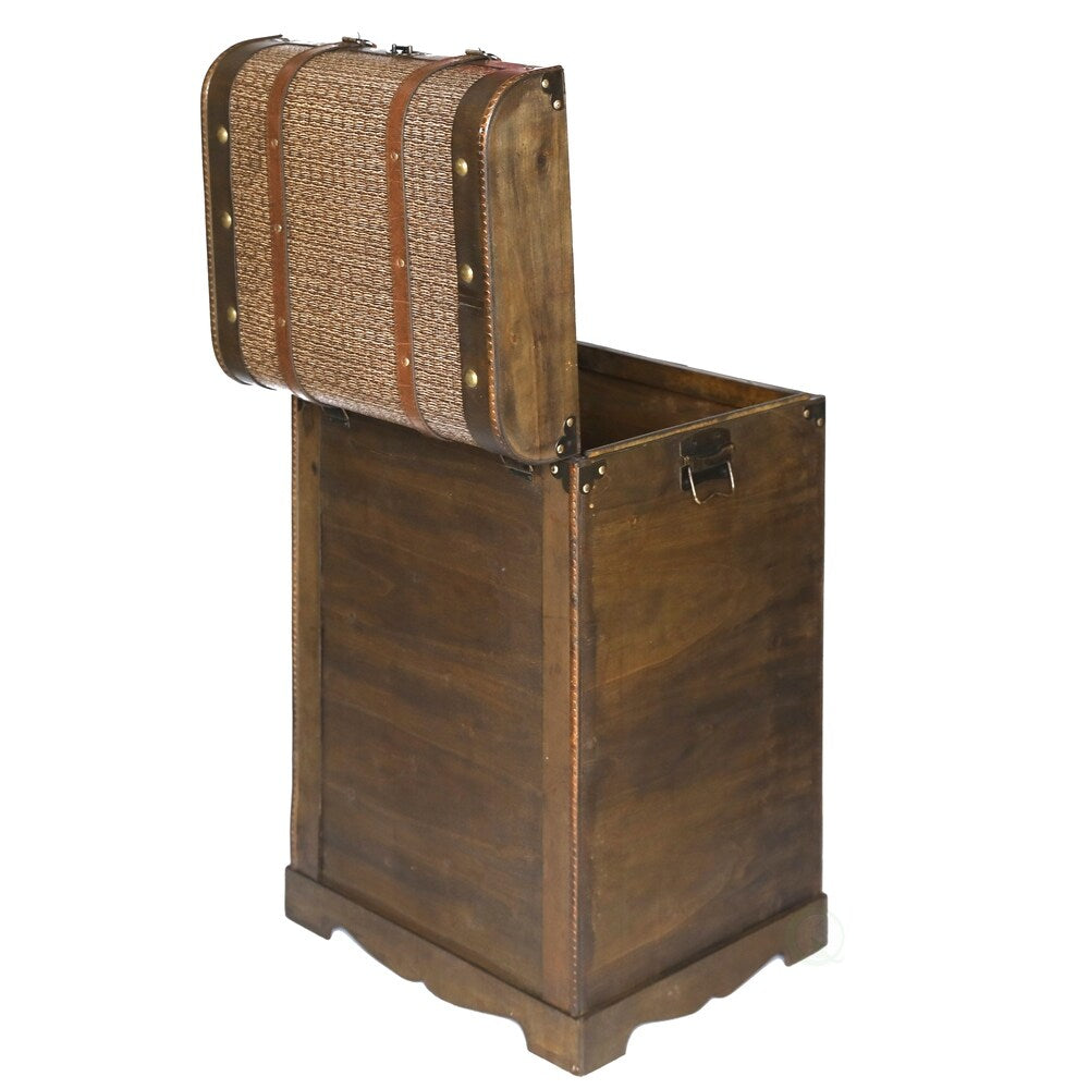Decorative Wooden Storage Chest with 3 Drawers