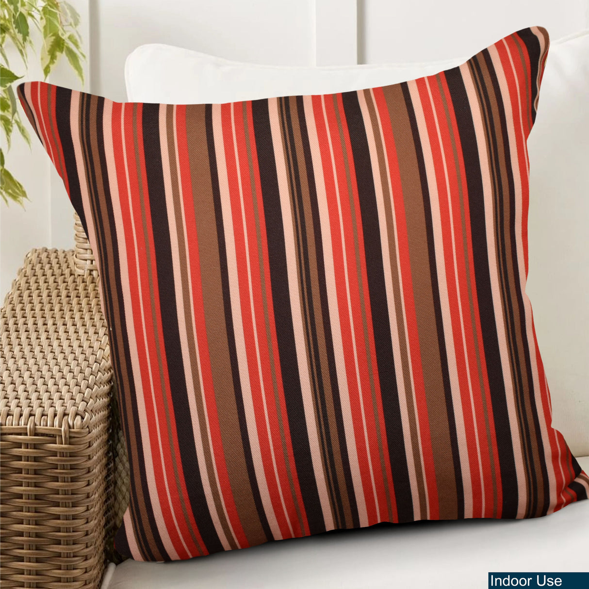 Decorative Indoor Outdoor Waterproof Throw Pillows 18x18 Inches with Inserts for Your Patio Furniture, Chairs, Indoor Décor
