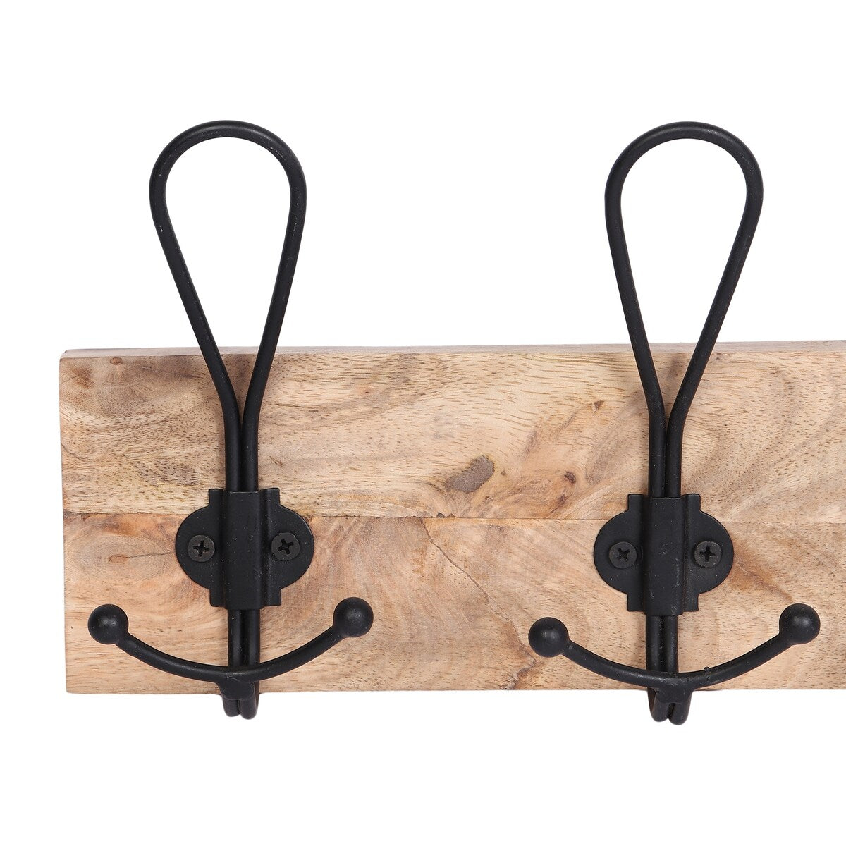 Porch & Den Meeker Hard Wood Utility Wall Mounted Coat Rack