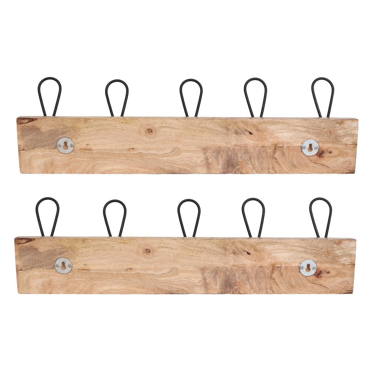 Porch & Den Meeker Hard Wood Utility Wall Mounted Coat Rack