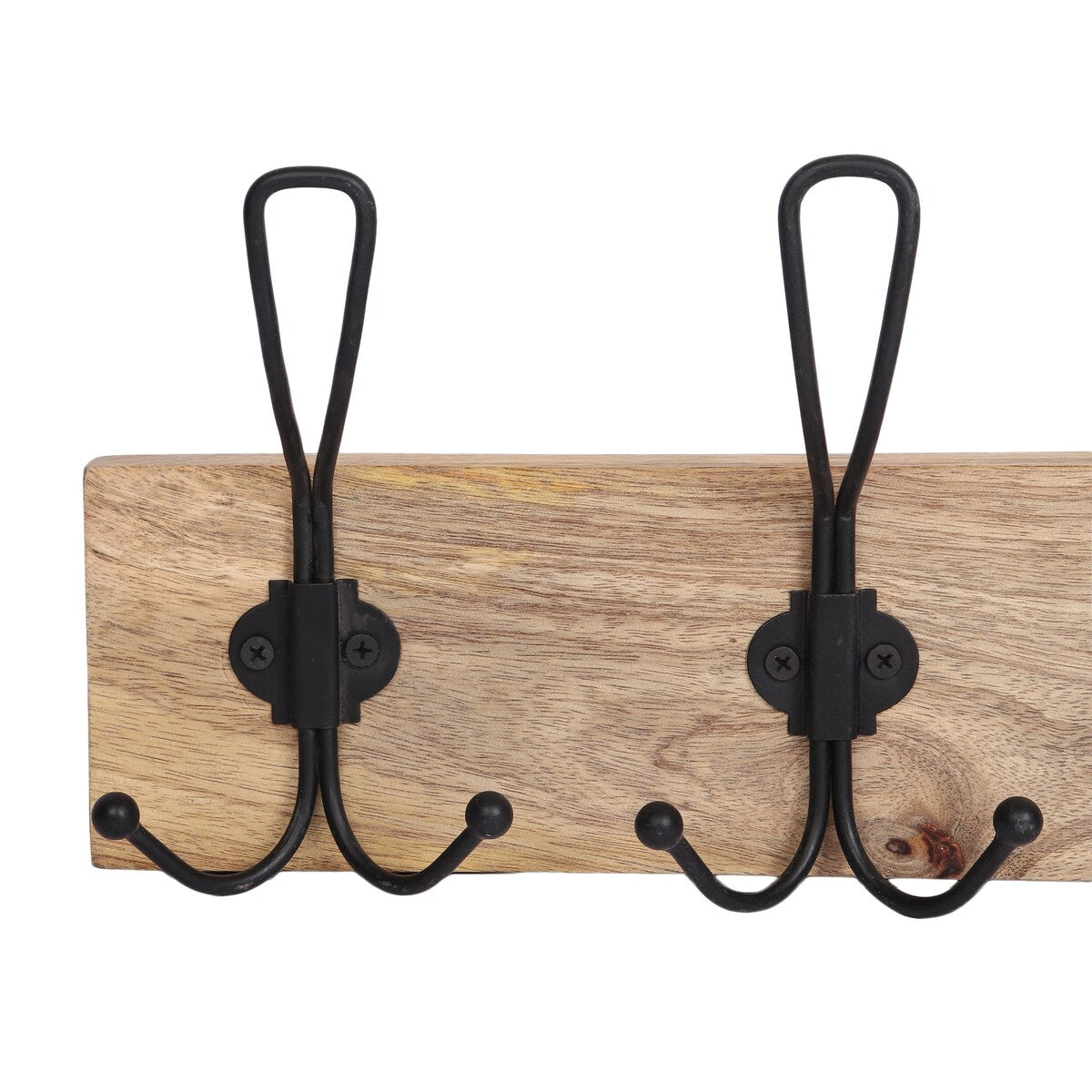 Porch & Den Meeker Hard Wood Utility Wall Mounted Coat Rack