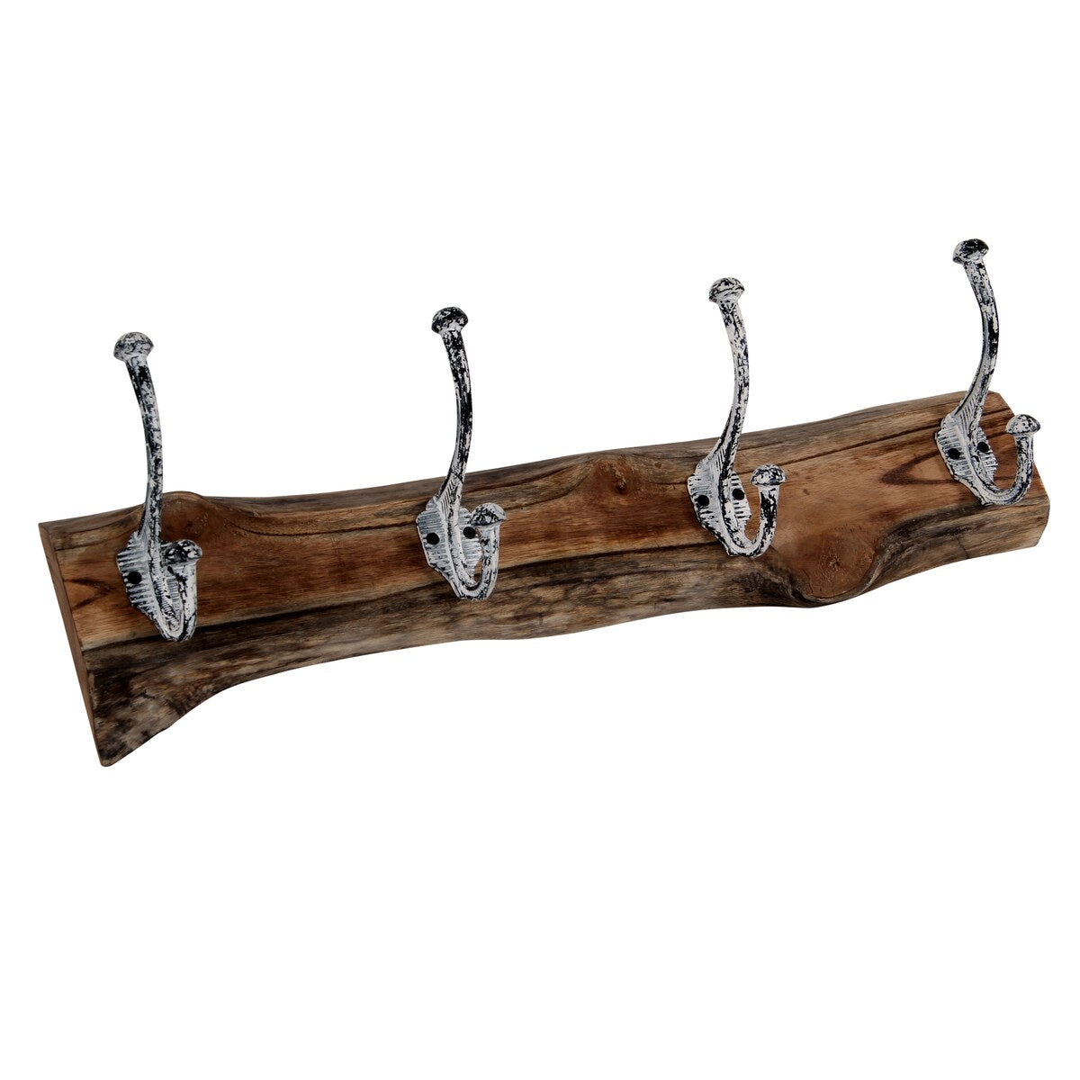 Porch & Den Meeker Hard Wood Utility Wall Mounted Coat Rack