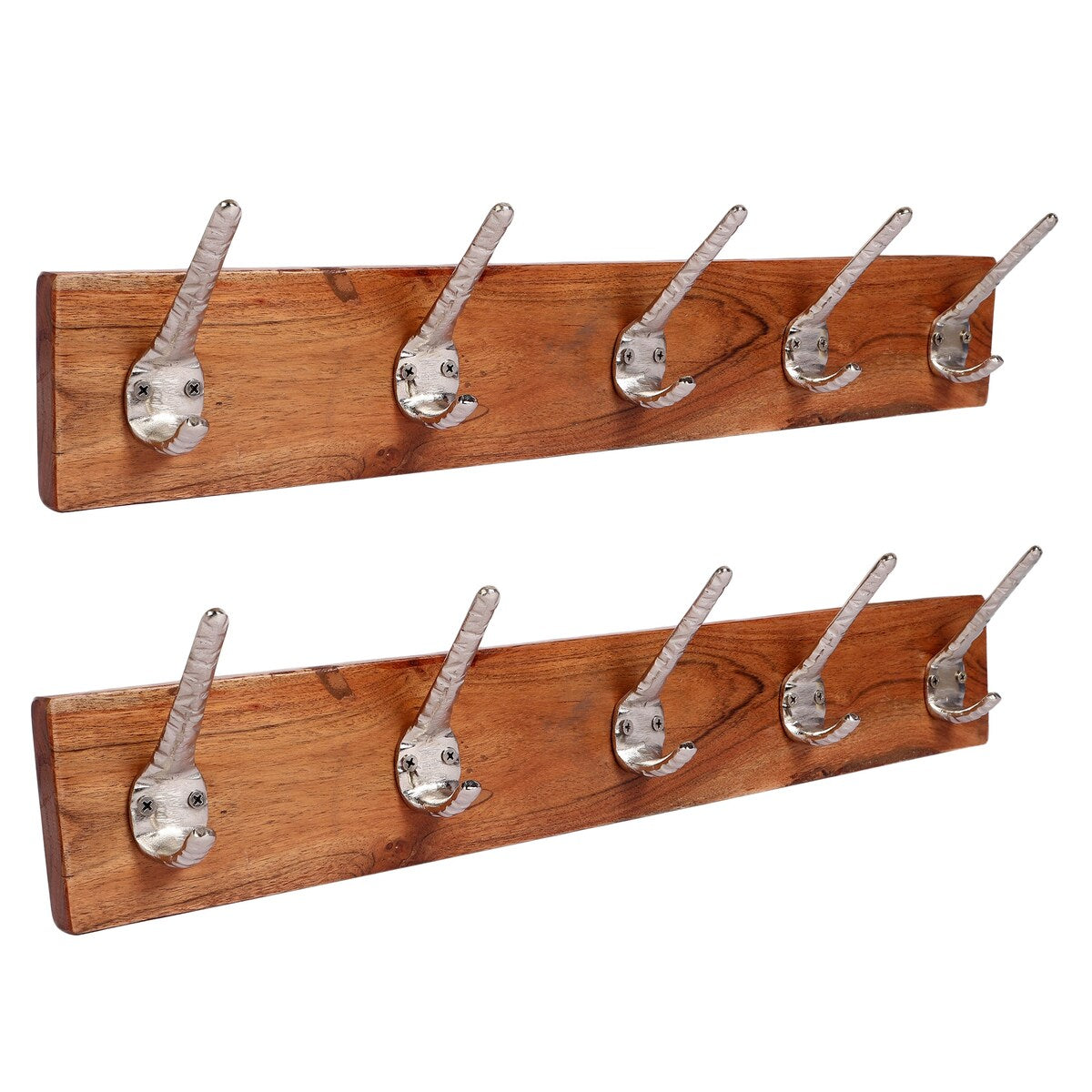 Porch & Den Meeker Hard Wood Utility Wall Mounted Coat Rack