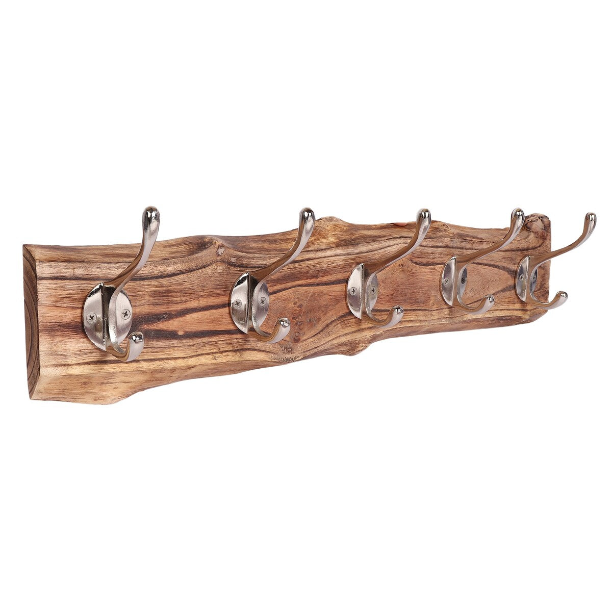 Porch & Den Meeker Hard Wood Utility Wall Mounted Coat Rack