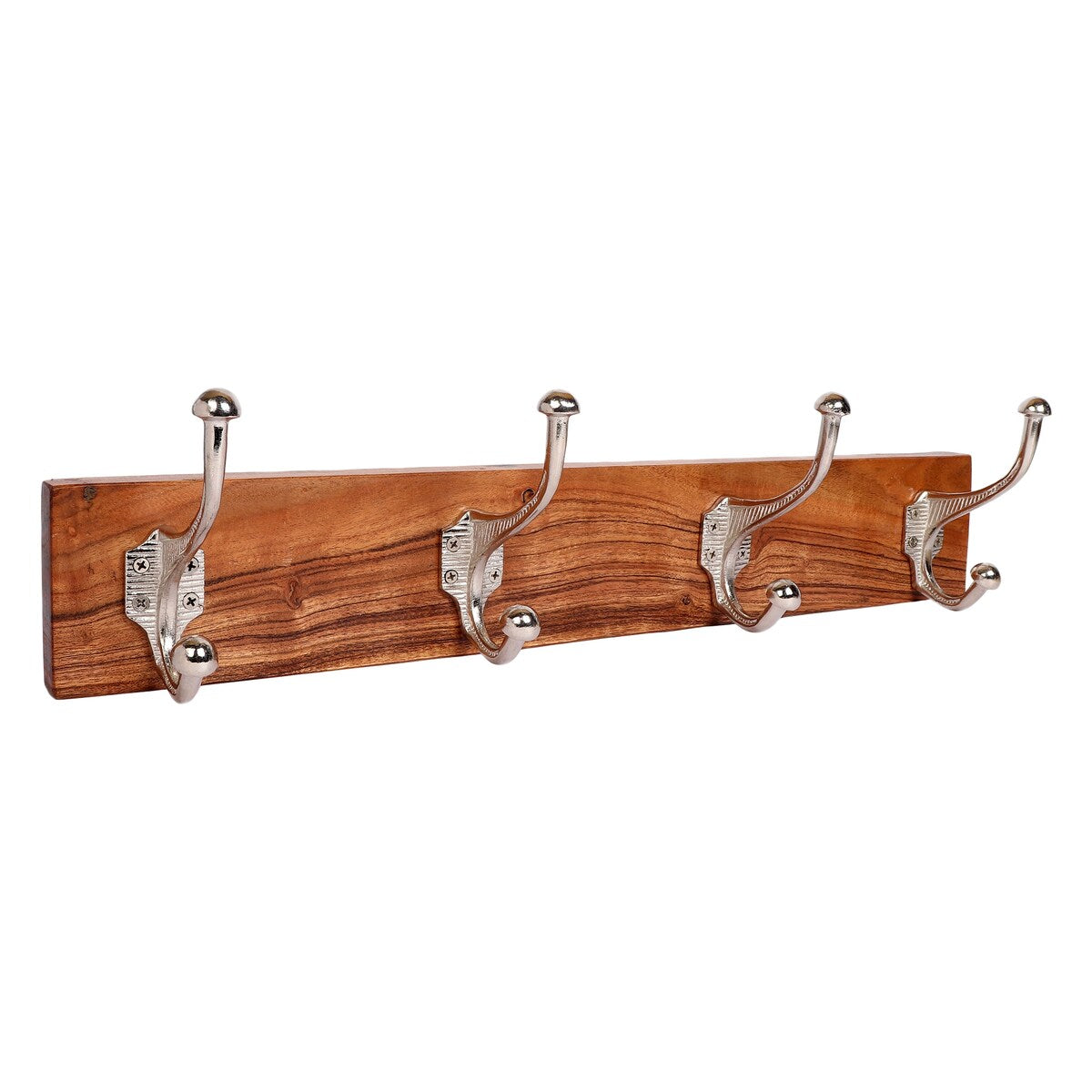 Porch & Den Meeker Hard Wood Utility Wall Mounted Coat Rack