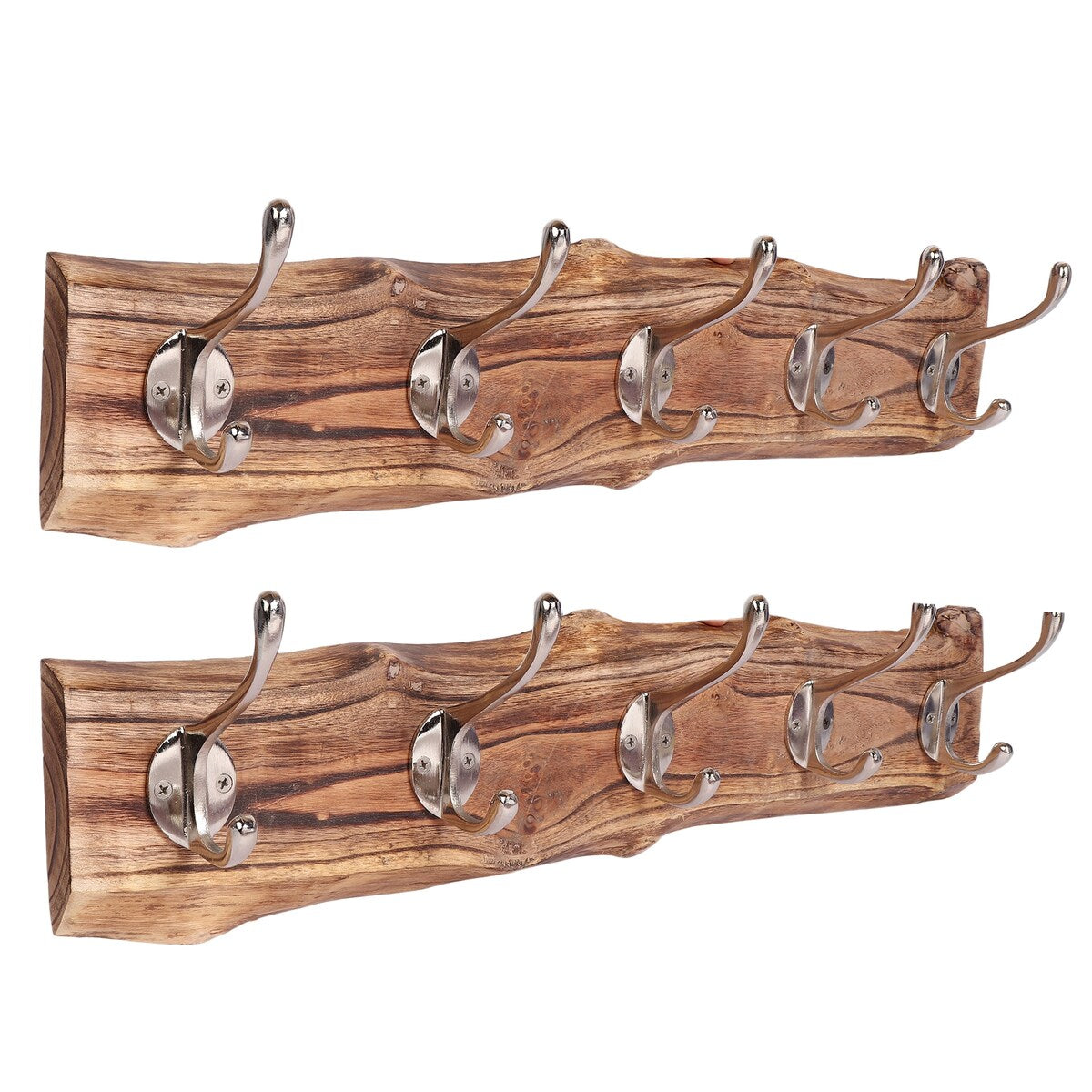 Porch & Den Meeker Hard Wood Utility Wall Mounted Coat Rack