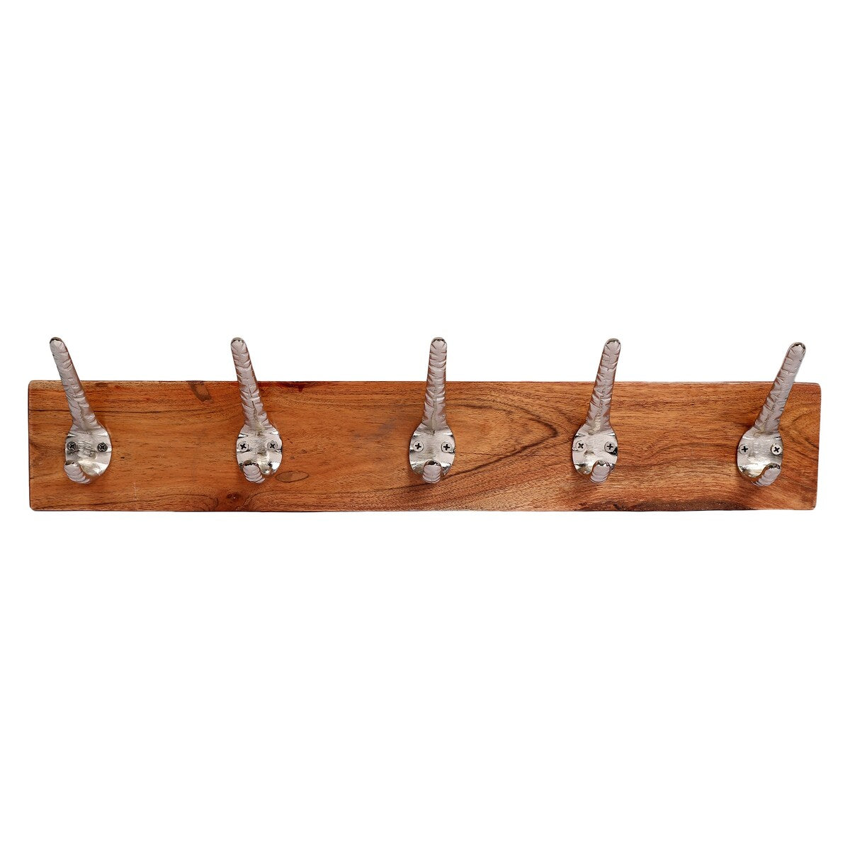 Porch & Den Meeker Hard Wood Utility Wall Mounted Coat Rack