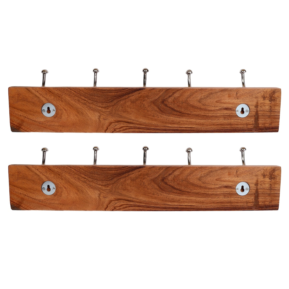 Porch & Den Meeker Hard Wood Utility Wall Mounted Coat Rack