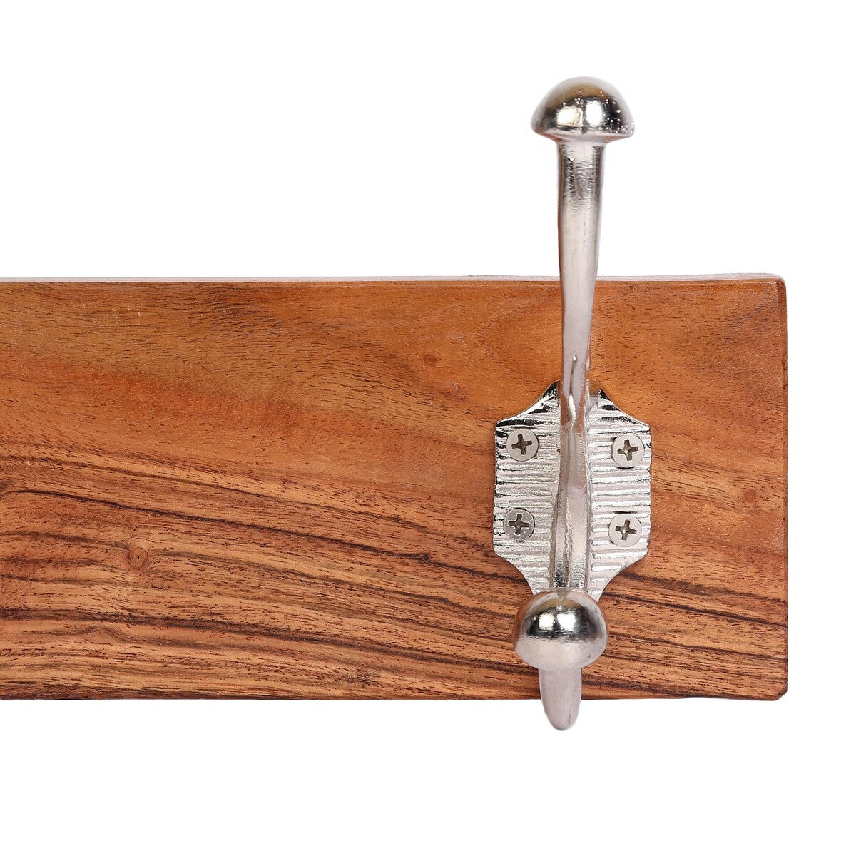 Porch & Den Meeker Hard Wood Utility Wall Mounted Coat Rack