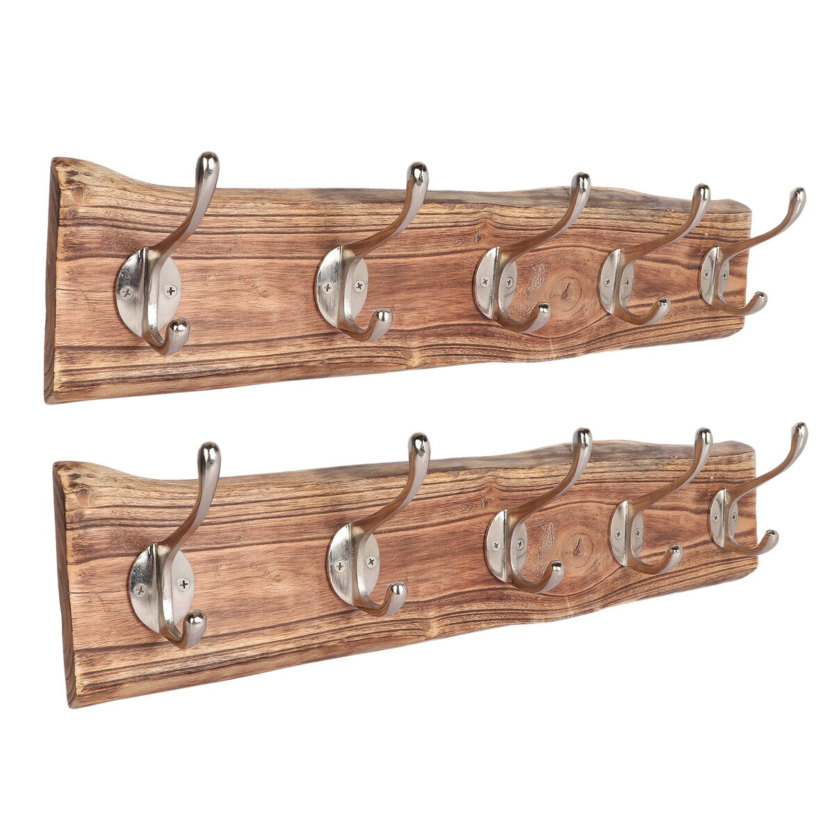 Porch & Den Meeker Hard Wood Utility Wall Mounted Coat Rack
