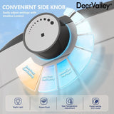 DeerValley Smart Elongated Toilet With Foot Kick Sensor Flush, Night Light, Warm Wash and Dryer, Standard - N/A