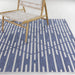 Degas Striped Trellis Indoor/Outdoor Area Rug