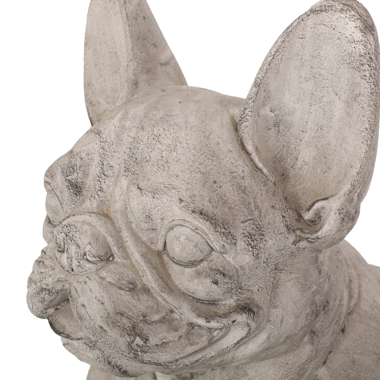 Delamore Outdoor French Bulldog Garden Statue by Christopher Knight Home