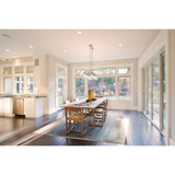 Delaney 8 Light Island/Billiard in Brushed Nickel