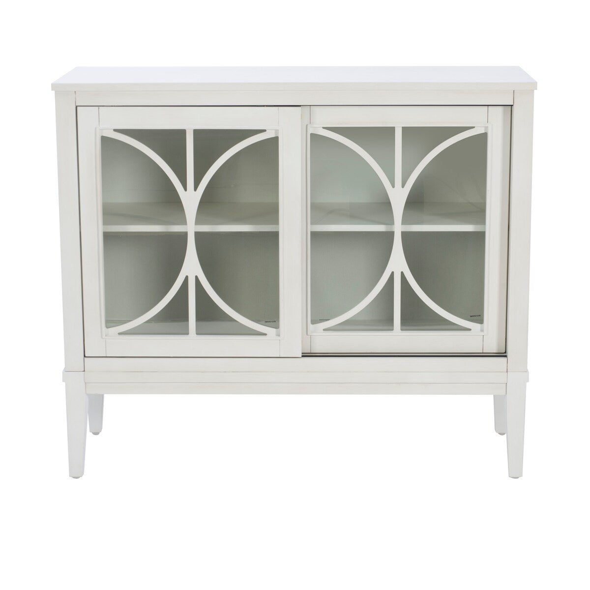 Delcy Wood 2-Door Adjustable Accent Cabinet