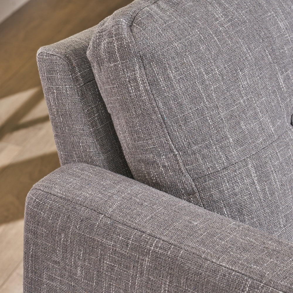 Delilah Mid-century Modern Sectional Sofa by Christopher Knight Home