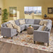 Delilah Mid Century Modern U-Shaped Sectional Sofa Set(Set 0f 10) by Christopher Knight Home