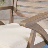 Della Acacia Wood 7-piece Dining Set by Christopher Knight Home
