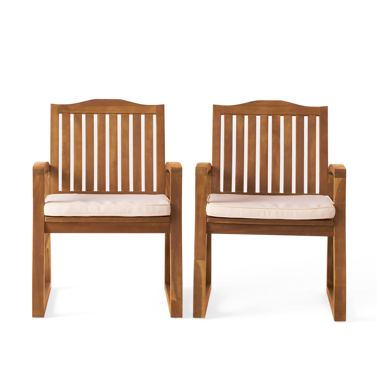 Della Wood Dining Chairs (Set of 2) by Christopher Knight Home