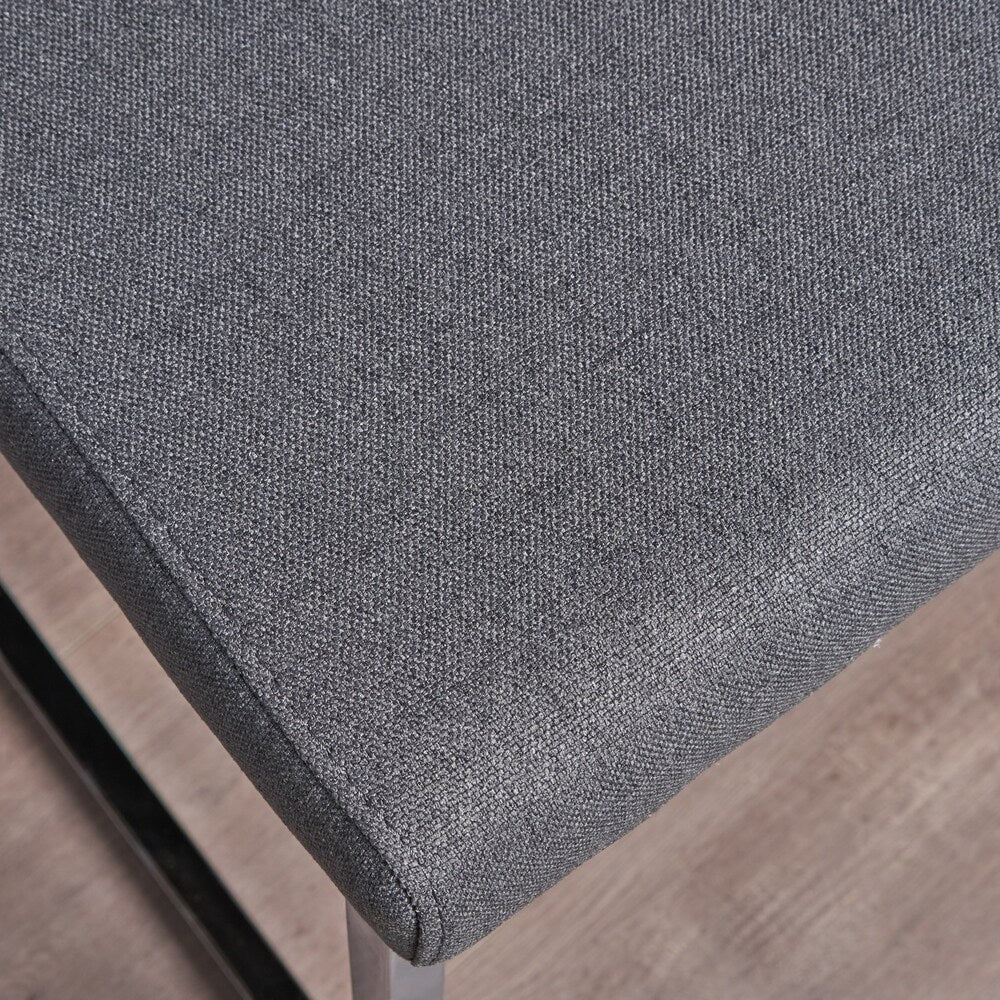 Delma Modern Fabric Dining Chair (Set of 2) by Christopher Knight Home