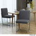 Delma Modern Fabric Dining Chair (Set of 2) by Christopher Knight Home