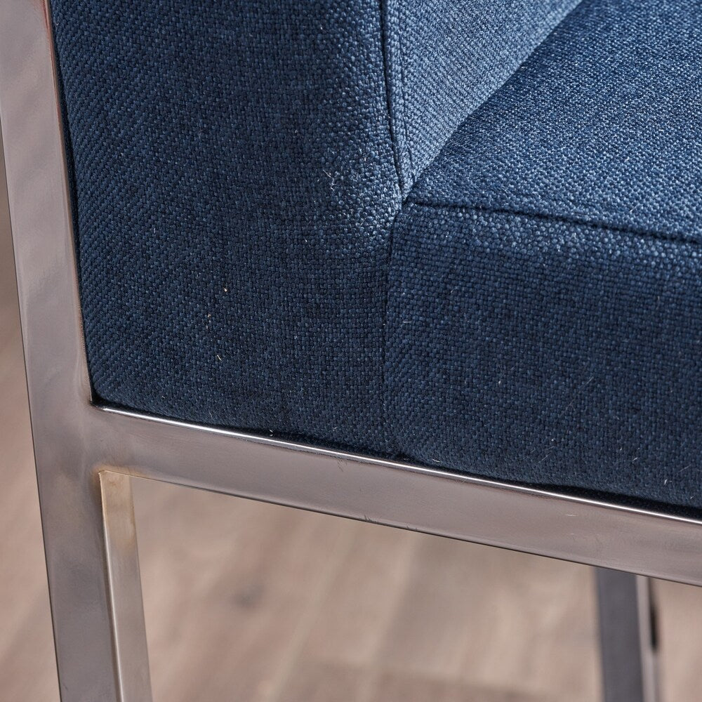 Delma Modern Fabric Dining Chair (Set of 2) by Christopher Knight Home