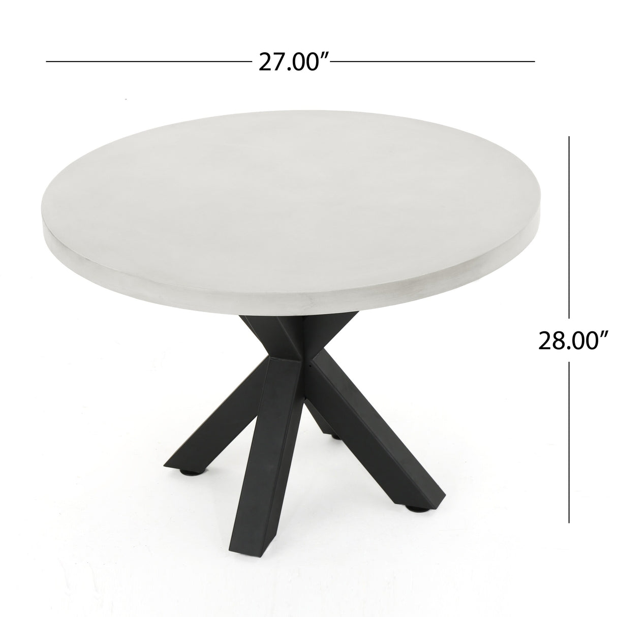 Delmar Outdoor 5 Piece Dining Set with Light Weight Concrete Table by Christopher Knight Home