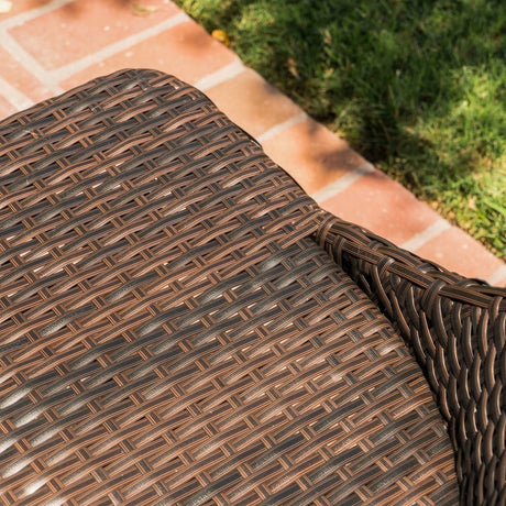 Delphi Outdoor Wicker Dining Chair (Set of 2) by Christopher Knight Home